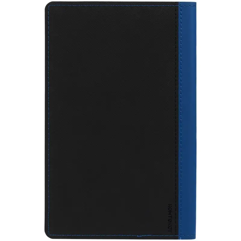 Ежедневник Nice Twice, недатированный, черный с синим Ежедневник Nice Twice, недатированный, черный с синим