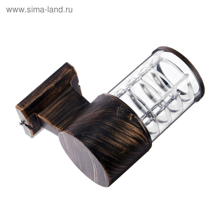 Светильник настенный Luazon Lighting 1хE27х60 Вт "Модерн", пластик, вверх, бронза