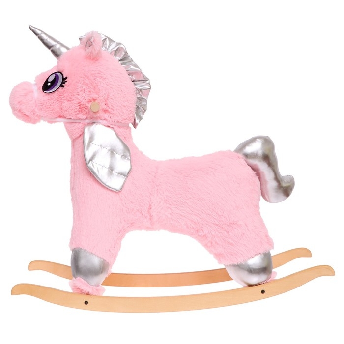 Качалка &laquo;Единорог&raquo;, пушистый