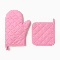 Набор кух."Гортензия" варежка-прих.20х27см, прихватка 17х17см 100% п/э Набор кух."Гортензия" варежка-прих.20х27см, прихватка 17х17см 100% п/э