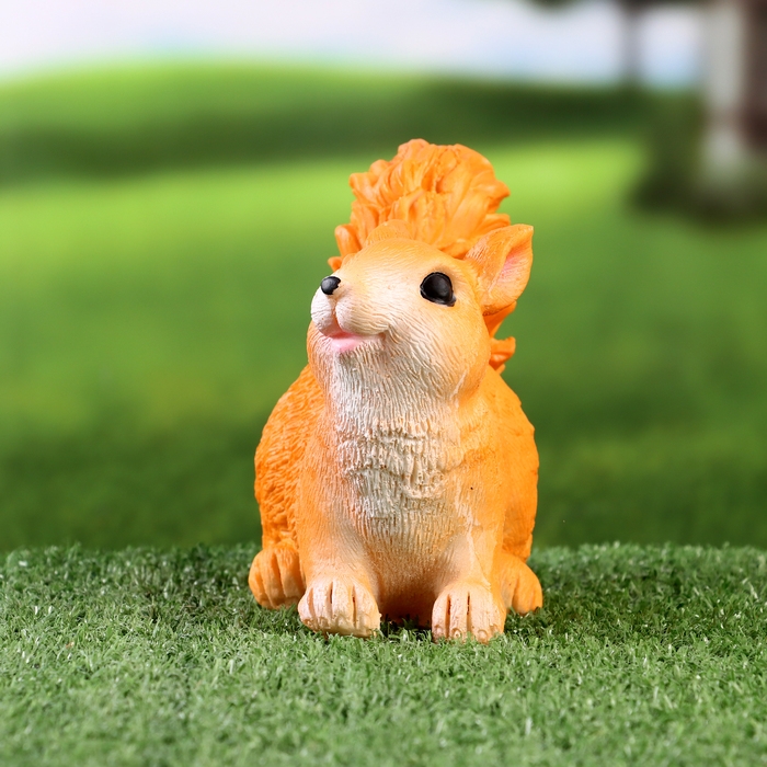 Садовая фигура Садовая фигура "Бельчонок" 8х14х15см ///