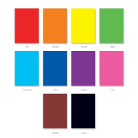 Бумага цветная А4, 10 цветов, 20 листов, ErichKrause, односторонняя, мелованная, на склейке, плотность 80 г/м2, схема поделки Бумага цветная А4, 10 цветов, 20 листов, ErichKrause, односторонняя, мелованная, на склейке, плотность 80 г/м2, схема поделки