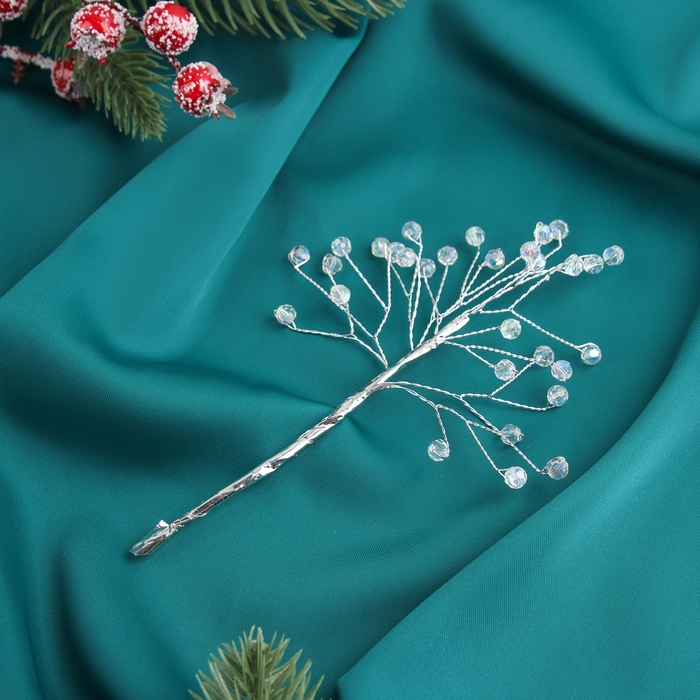 Декор Декор "Хрустальная сказка" 18 см, прозрачный шарик