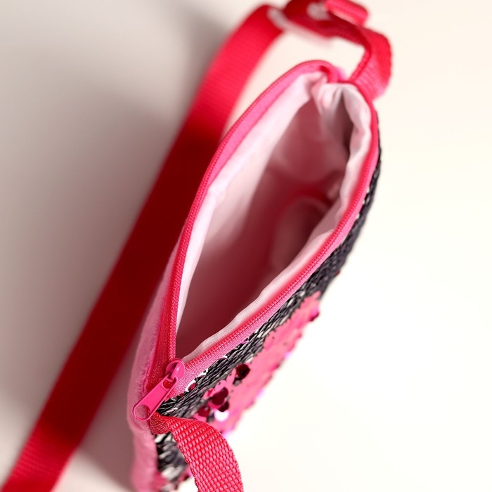 Сумка детская &laquo;Белый зайка&raquo;, 15х18 см