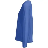 Футболка с длинным рукавом женская Monarch Women, ярко-синяя, размер XS