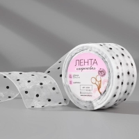 Лента капроновая «Горох», 50 мм, 23 ± 1 м, цвет белый Лента капроновая «Горох», 50 мм, 23 ± 1 м, цвет белый