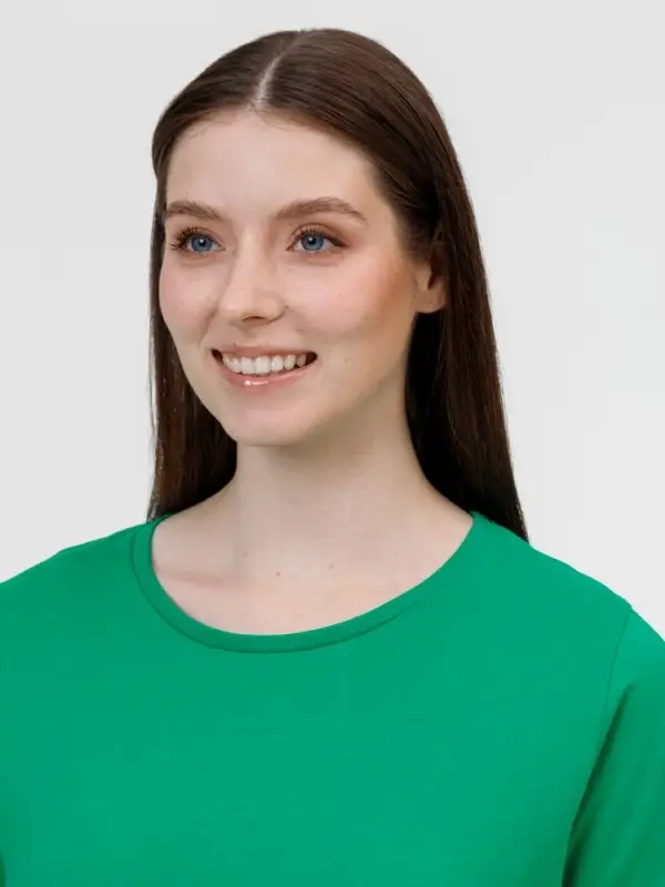 Футболка E190 женская темно-синяя, размер XS