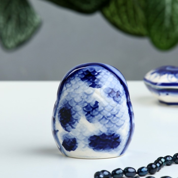 Сувенир &laquo;Сова Софья&raquo;,  гжель