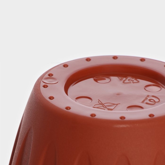Горшок с поддоном «Фелиция», 400 мл, цвет терракотовый Горшок с поддоном «Фелиция», 400 мл, цвет терракотовый