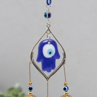 Музыка ветра металл, пластик "От сглаза. Три золотых колокольчика" 38х5,5х2,8 см Музыка ветра металл, пластик "От сглаза. Три золотых колокольчика" 38х5,5х2,8 см