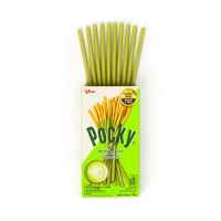 Палочки поки Pocky GLICO "Зелёный чай" в белом шоколаде, 33 г Палочки поки Pocky GLICO "Зелёный чай" в белом шоколаде, 33 г
