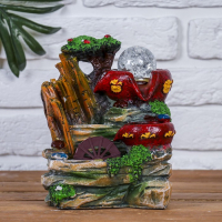 Фонтан "Кувшинчики в лесу" 13х16х20 см (с подсветкой) Фонтан "Кувшинчики в лесу" 13х16х20 см (с подсветкой)