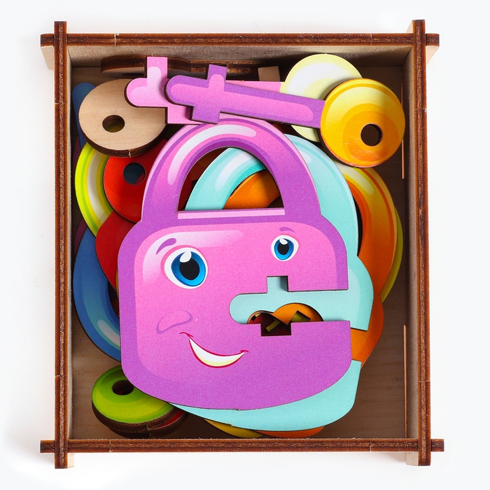 Игра &laquo;Ключики-замочки. Лица&raquo;