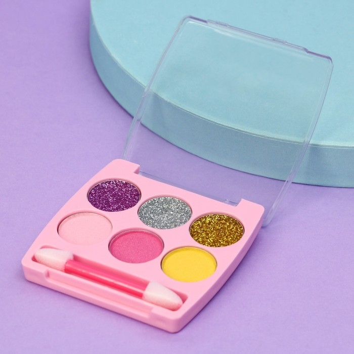 Набор детской косметики с наклейками &laquo;Твоя магия&raquo;, тени, блеск для губ