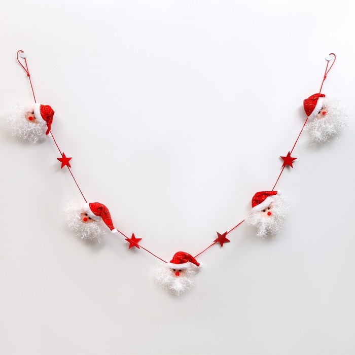 Новый год! Гирлянда &laquo;Дед Мороз&raquo;, 150 см