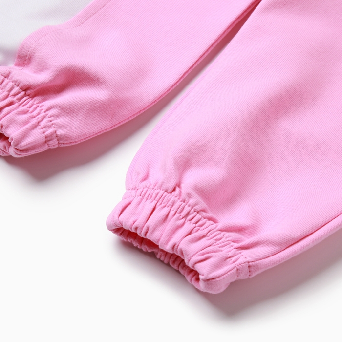 Комплект для девочки (толстовка, брюки ), цвет розовый, рост 104 см Комплект для девочки (толстовка, брюки ), цвет розовый, рост 104 см