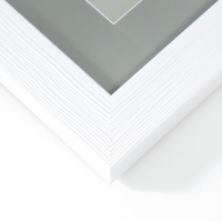 Фоторамка пластик "Bella" 15x20 см, белый Фоторамка пластик "Bella" 15x20 см, белый