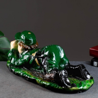 Подставка под бутылку "Охотник" цветной 39см Подставка под бутылку "Охотник" цветной 39см