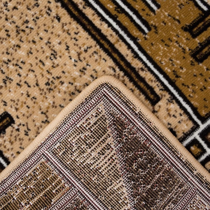 Ковер &laquo;Мокко&raquo;, прямоугольный, 50х80 см, полипропилен 100%, джут