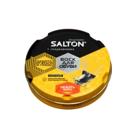 Воск для обуви Salton из гладкой кожи, Черный, в банке, 75 мл Воск для обуви Salton из гладкой кожи, Черный, в банке, 75 мл