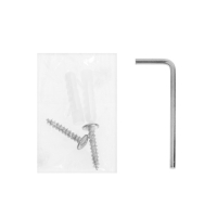 Светильник фасадный &laquo;Полусфера&raquo;, FSD-003, 6Вт, 3000К, 3 луча, IP65, 220 В, металл, белый