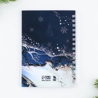 Подарочный набор новогодний &laquo;Сказочного года&raquo;: блокнот на спирали А6, 40 листов, магнитные закладки 3 шт. и ручка пластик