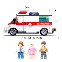 Конструктор Город &laquo;Скорая помощь&raquo;, 328 деталей