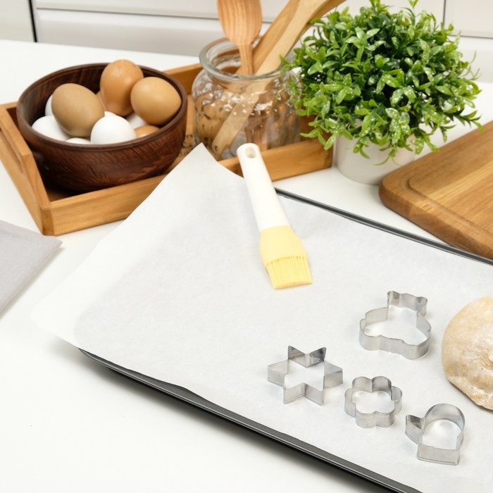 Пергамент белёный для выпечки, 28 см х 100 м