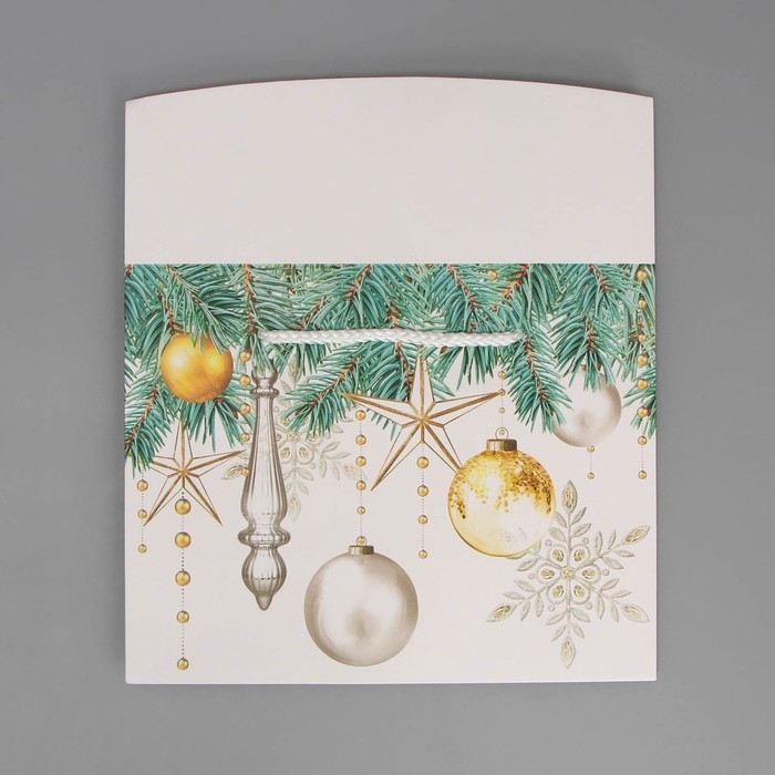 Пакет&mdash;коробка &laquo;Сказка&raquo;, 23 х 18 х 11 см, Новый год