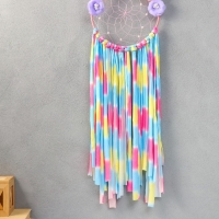 Ловец снов "Золотой единорог"МИКС цветные ниточки 70х20 см Ловец снов "Золотой единорог"МИКС цветные ниточки 70х20 см