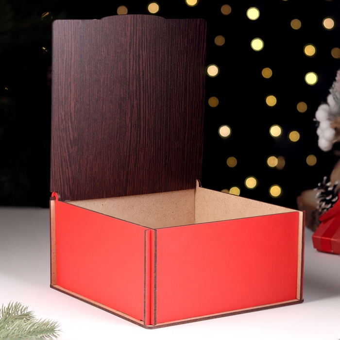 Коробка подарочная Коробка подарочная "Символ года 2025.Счастливого нового года" 18,5х18х10 см