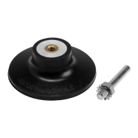 Адаптер для кругов ТУНДРА, каучук, М8, 75 мм Адаптер для кругов ТУНДРА, каучук, М8, 75 мм