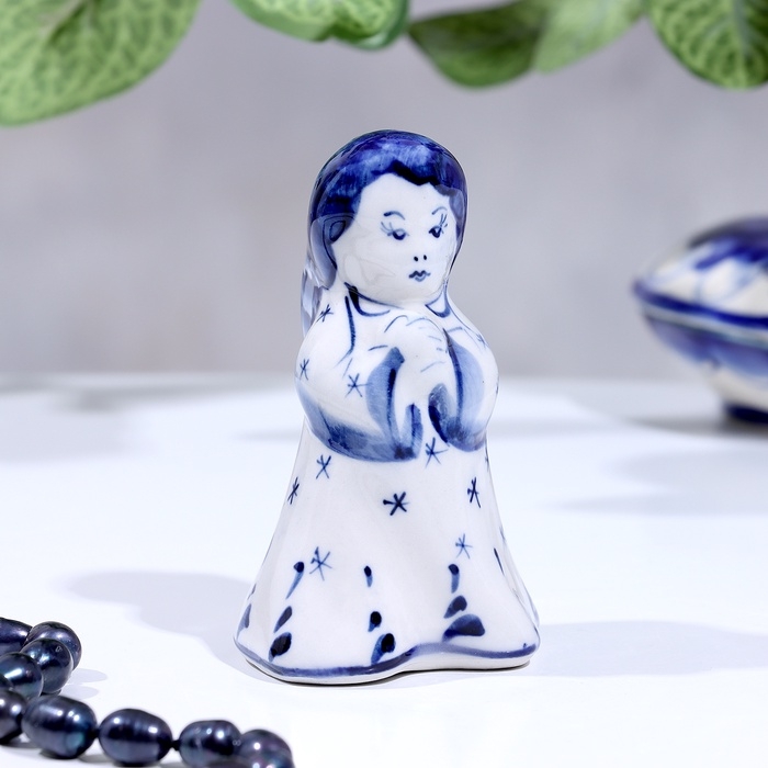 Сувенир «Ангелочек», 5×5×8 см, гжель Сувенир «Ангелочек», 5×5×8 см, гжель
