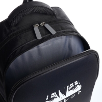 Рюкзак школьный каркасный 39х30х14 см &laquo;1 сентября: Аниме глаза&raquo;