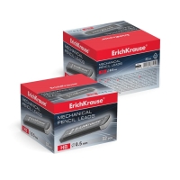 Набор грифелей для механических карандашей 20 штук, Erich Krause "Megapolis Concept", НВ, грифель d=0,5 мм, пластиковый корпус Набор грифелей для механических карандашей 20 штук, Erich Krause "Megapolis Concept", НВ, грифель d=0,5 мм, пластиковый корпус