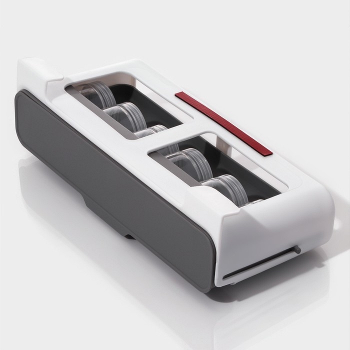 Органайзер подвесной для сыпучих продуктов в комплекте с банками, 6 шт (125 мл), 32×13,5×9,5 см Органайзер подвесной для сыпучих продуктов в комплекте с банками, 6 шт (125 мл), 32×13,5×9,5 см