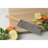 Нож для фигурной резки Доляна, 27×6 см, цвет серебристый Нож для фигурной резки Доляна, 27×6 см, цвет серебристый