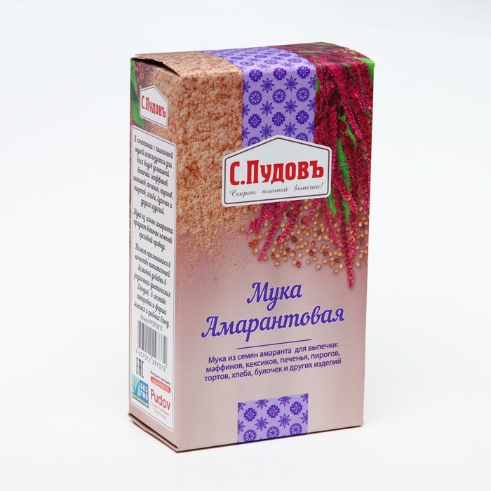 Мука амарантовая, С.Пудов, 0,2 кг Мука амарантовая, С.Пудов, 0,2 кг
