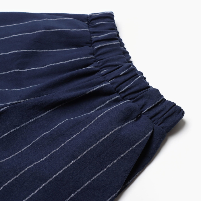 Костюм для мальчика (рубашка, шорты) KAFTAN, р.34 (122-128), синий