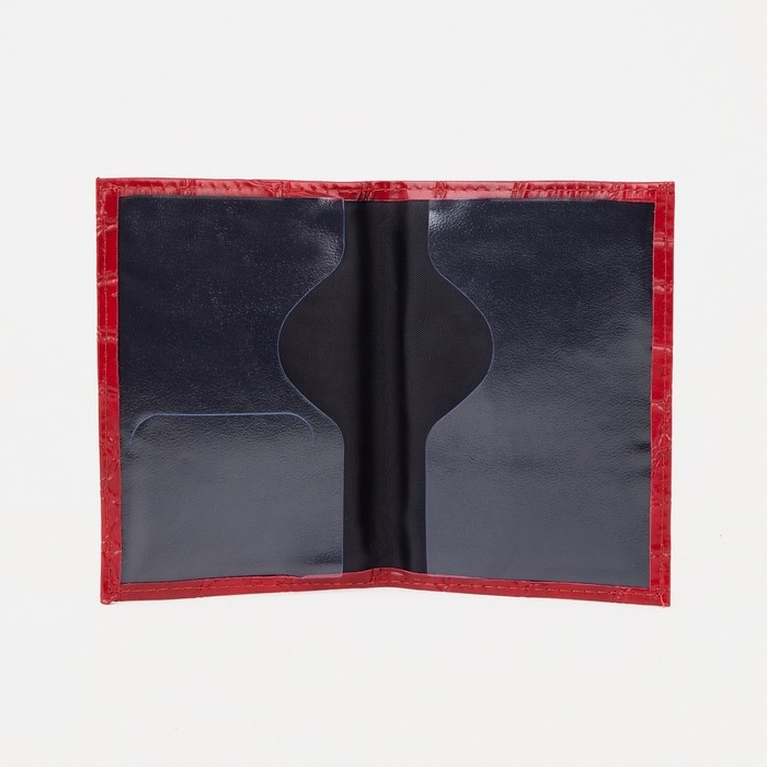 Обложка для паспорта, цвет красный Обложка для паспорта, цвет красный