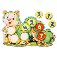 Рамки-вкладыши &laquo;Весёлая гусеница&raquo;