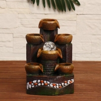 Фонтан "Идилия" 20х14х27 см (с подсветкой) Фонтан "Идилия" 20х14х27 см (с подсветкой)