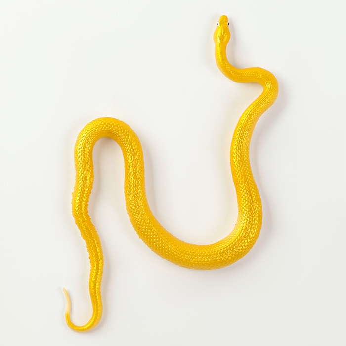 Новый год! Резиновая игрушка &laquo;Змея. Ужик&raquo;, виды МИКС