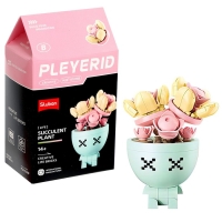 Конструктор &laquo;Цветы в горшочке&raquo;, 6 видов, МИКС