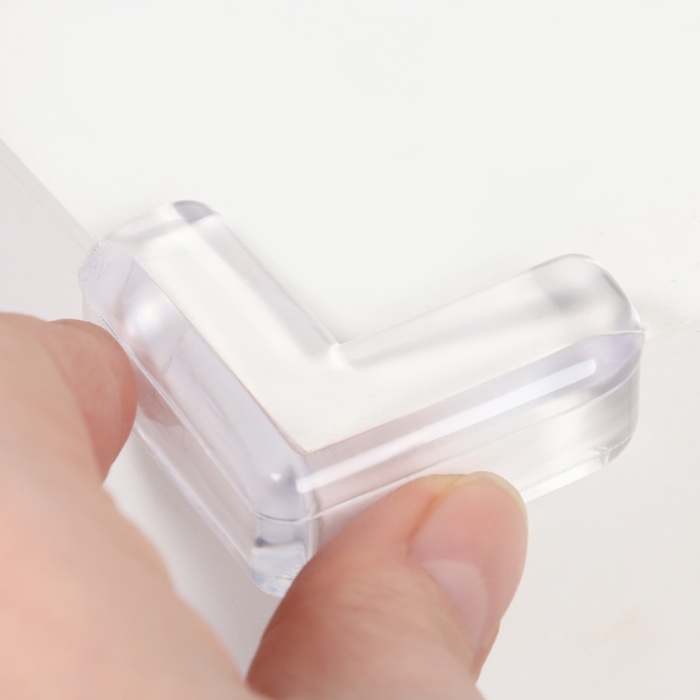 Защитные накладки на углы, набор 4 шт., силикон, Крошка Я