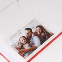 Фотоальбом на 80 фото 10х15 см "3D сердца" в коробке МИКС 5х19х23 см