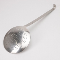 Шумовка из нержавеющей стали цельнотянутая, 64×20 см, толщина 3 мм, 304 марка стали, цвет серебряный Шумовка из нержавеющей стали цельнотянутая, 64×20 см, толщина 3 мм, 304 марка стали, цвет серебряный