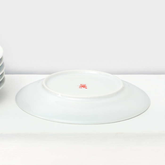 Набор тарелок фарфоровых «Мадонна», d=17 см, 6 шт, цвет МИКС Набор тарелок фарфоровых «Мадонна», d=17 см, 6 шт, цвет МИКС