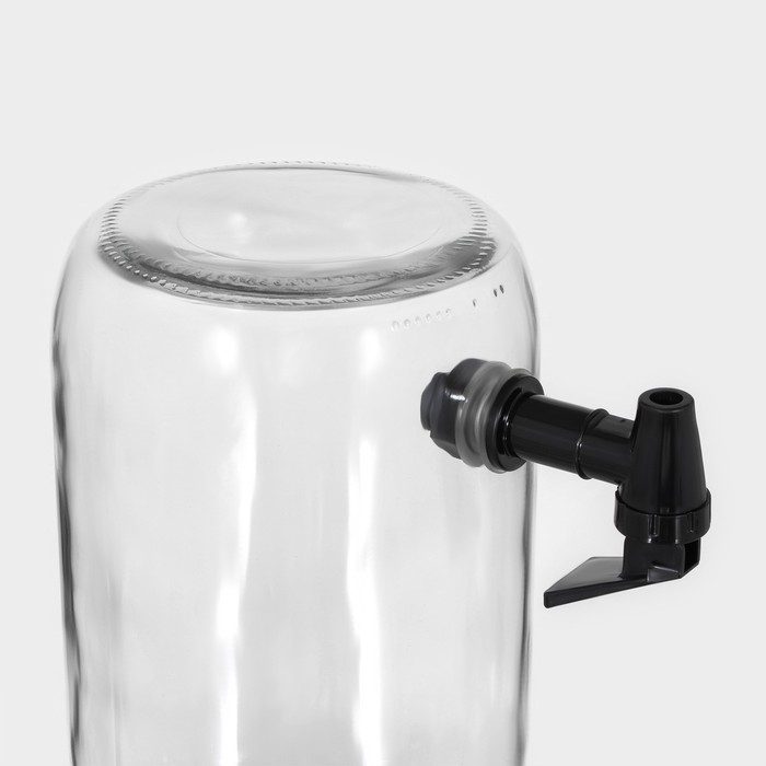 Кувшин стеклянный с краником Macro, 3 л Кувшин стеклянный с краником Macro, 3 л