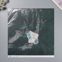 Бумага для скрапбукинга "Листочки" плотность 180 гр набор 5 шт 30,5х32 см Бумага для скрапбукинга "Листочки" плотность 180 гр набор 5 шт 30,5х32 см